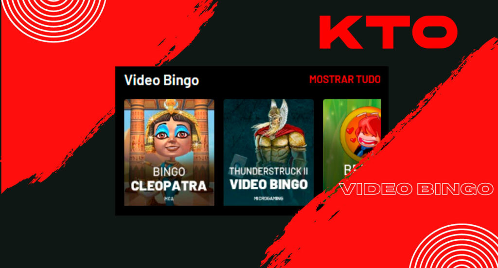 Video Bingo - Este é o melhor jogo para celular KTO